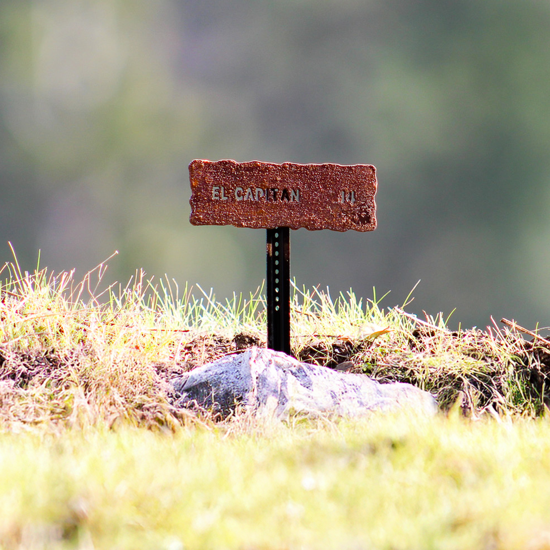 Yosemite Trail Sign: El Capitan