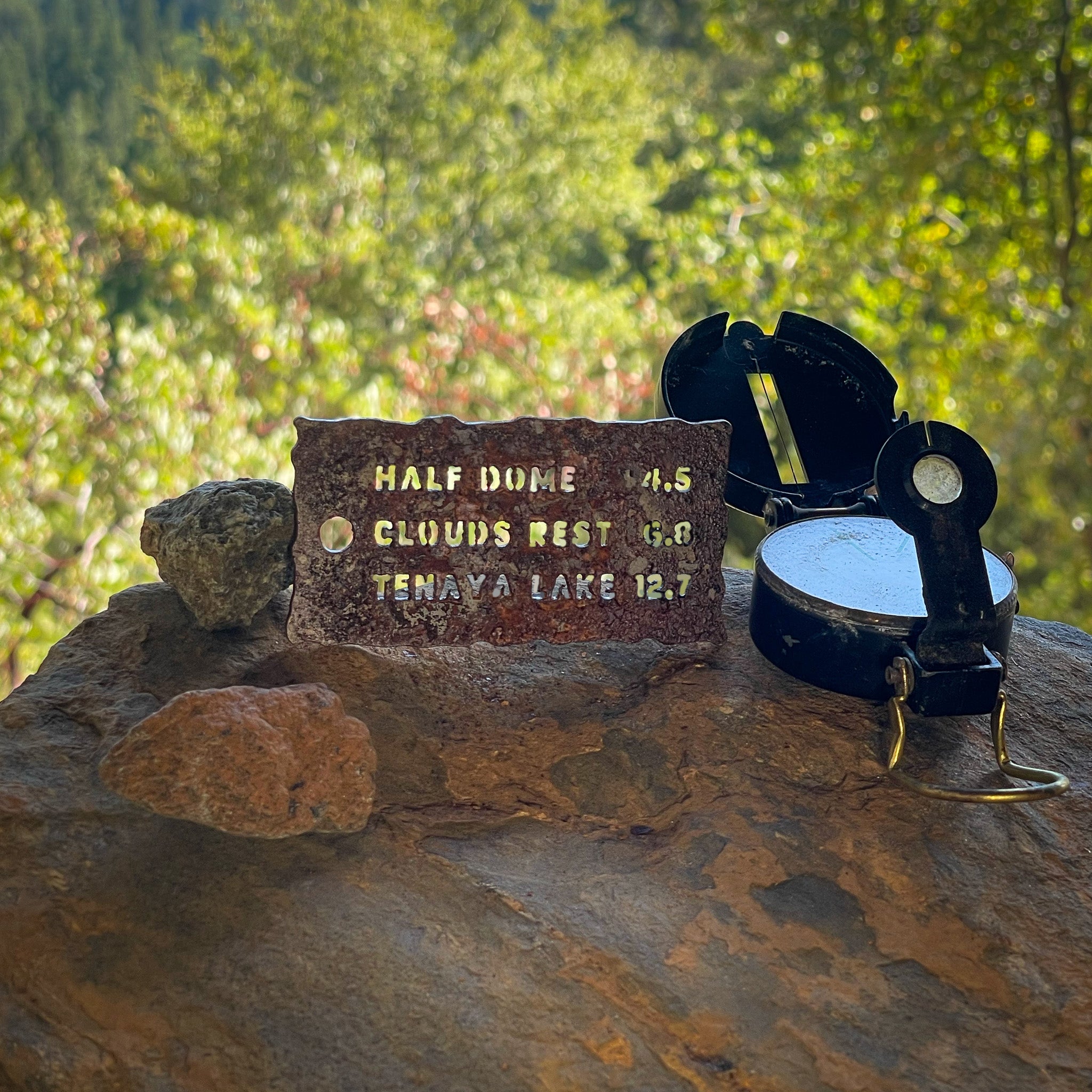 Yosemite Trail Sign (Half Dome to Tenaya Lake)