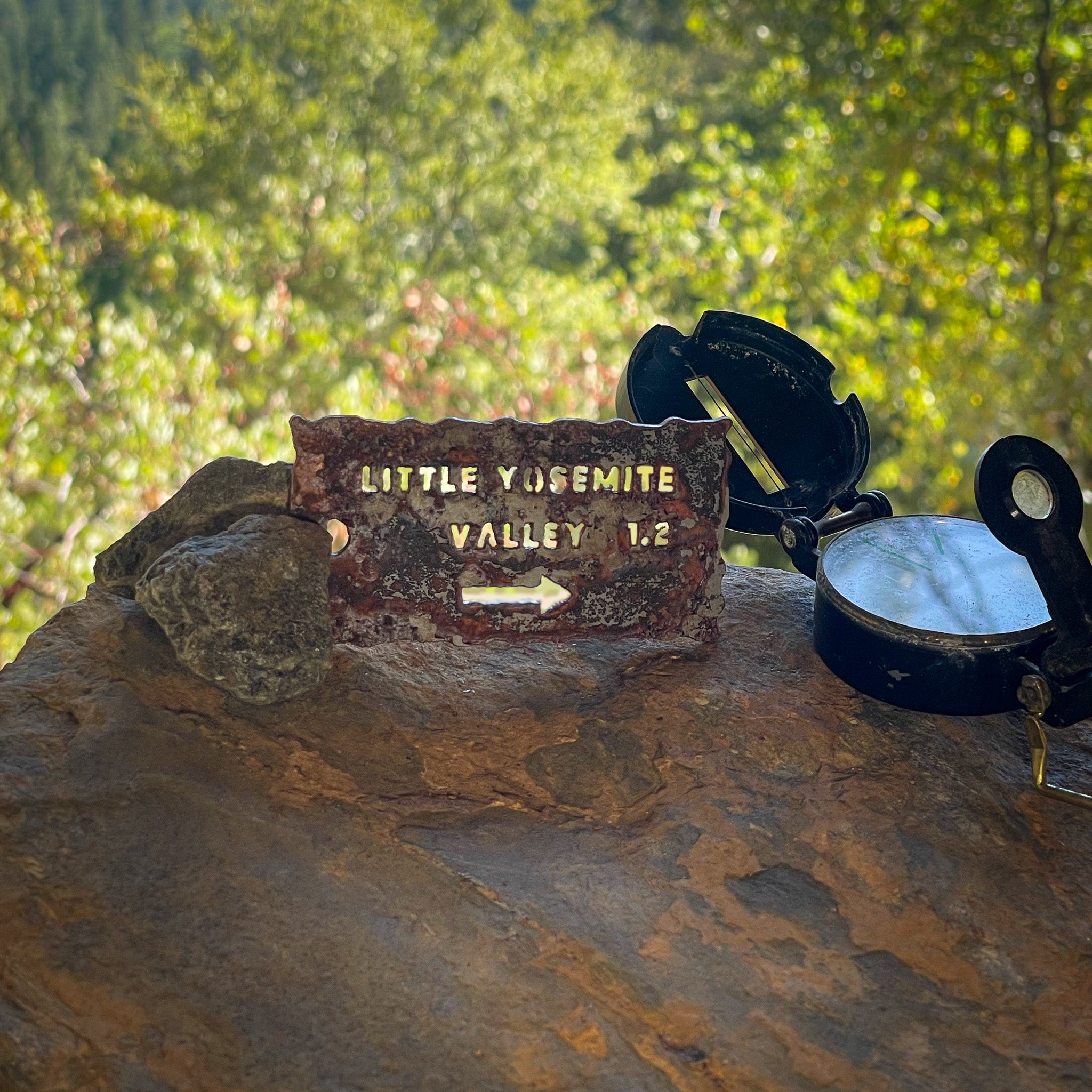 Yosemite Trail Sign (Little Yosemite Valley)