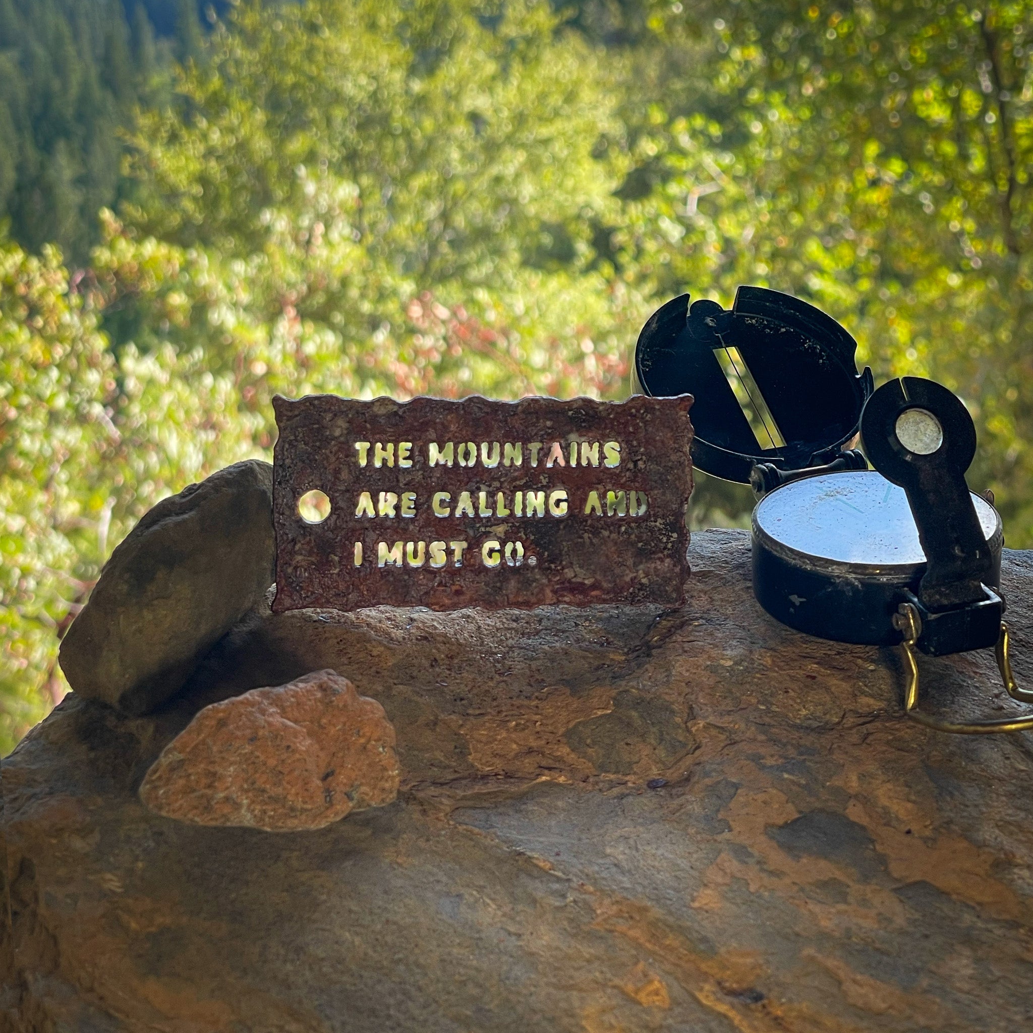 Yosemite Trail Sign (The Mountains are Calling and I Must Go)