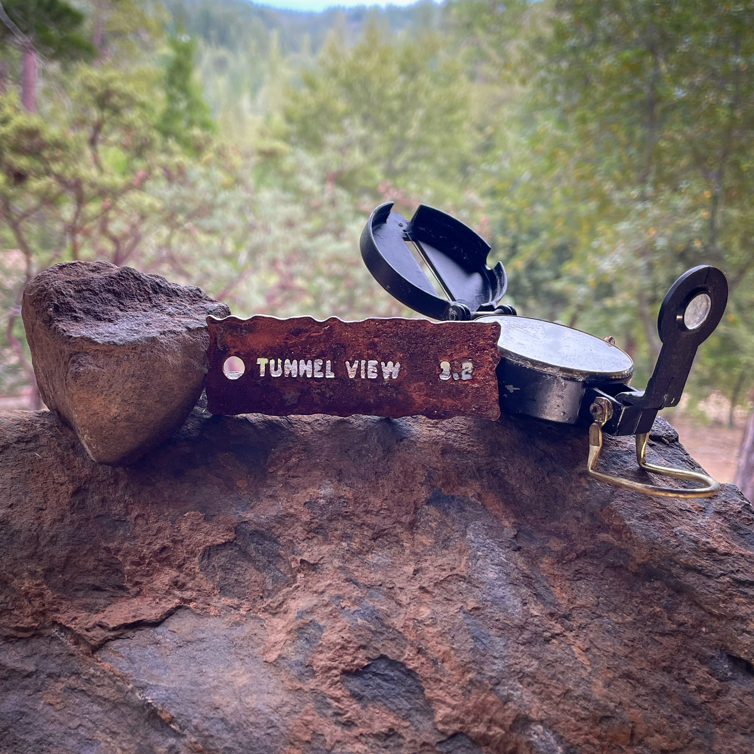 Yosemite Trail Sign (Tunnel View)