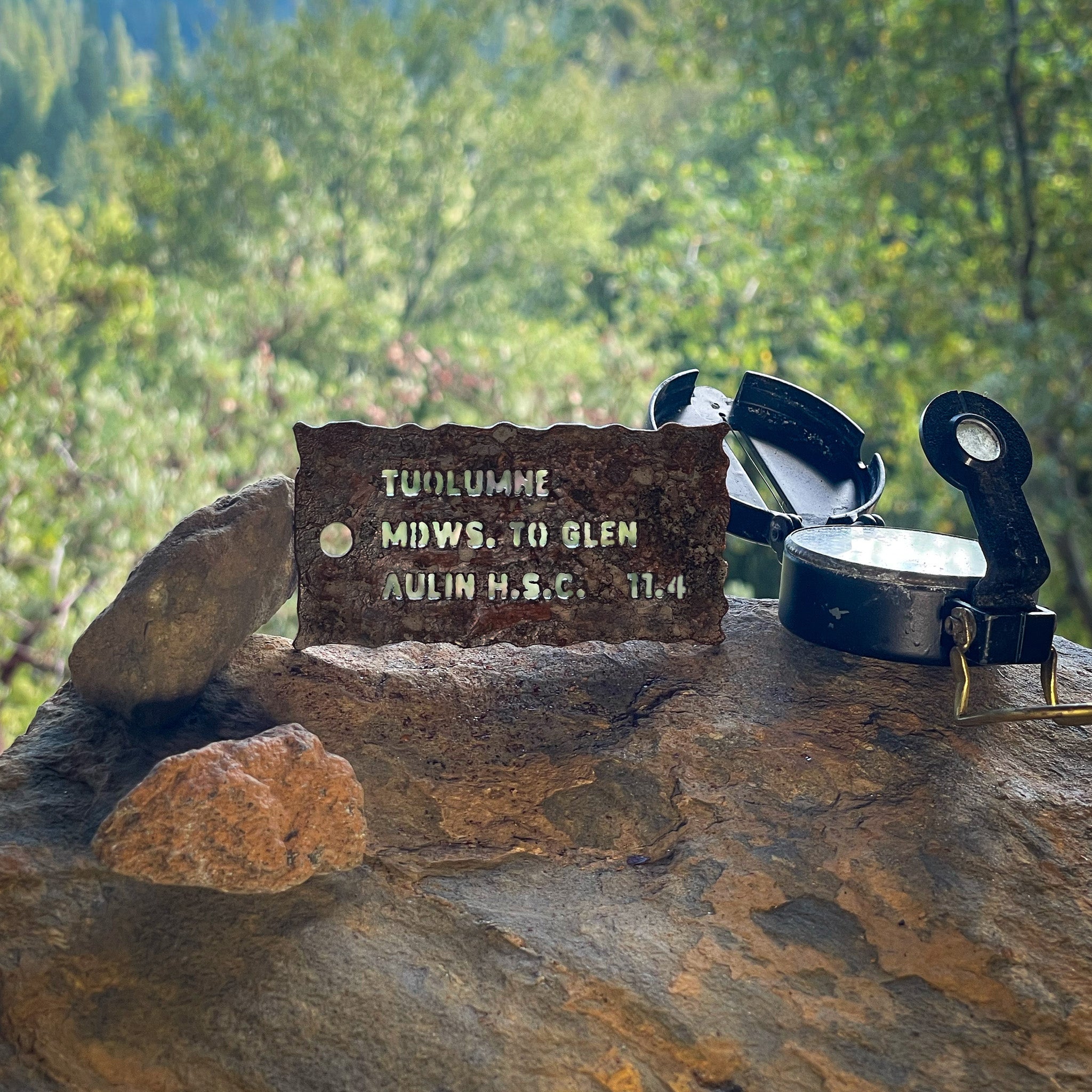 Yosemite Trail Sign (Tuolumne Meadows to Glen Aulin H.S.C.)