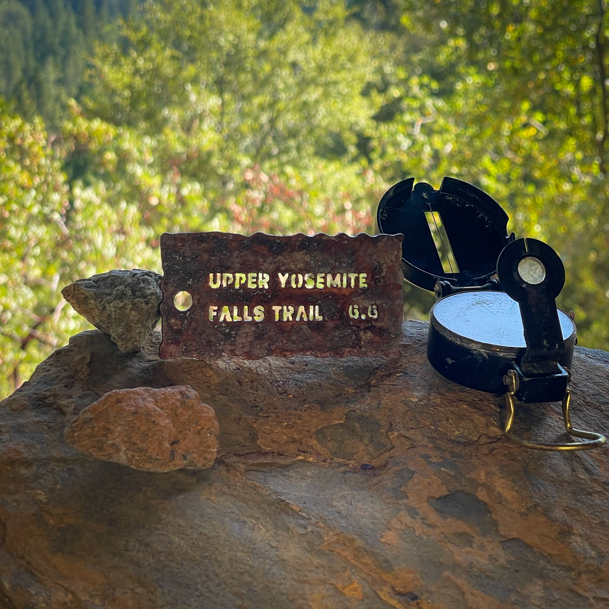 Yosemite Trail Sign (Upper Yosemite Falls Trail)