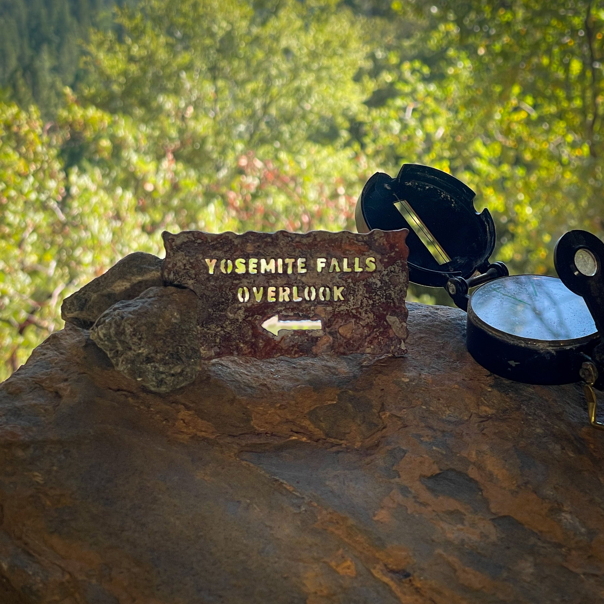 Yosemite Trail Sign (Yosemite Falls Overlook)