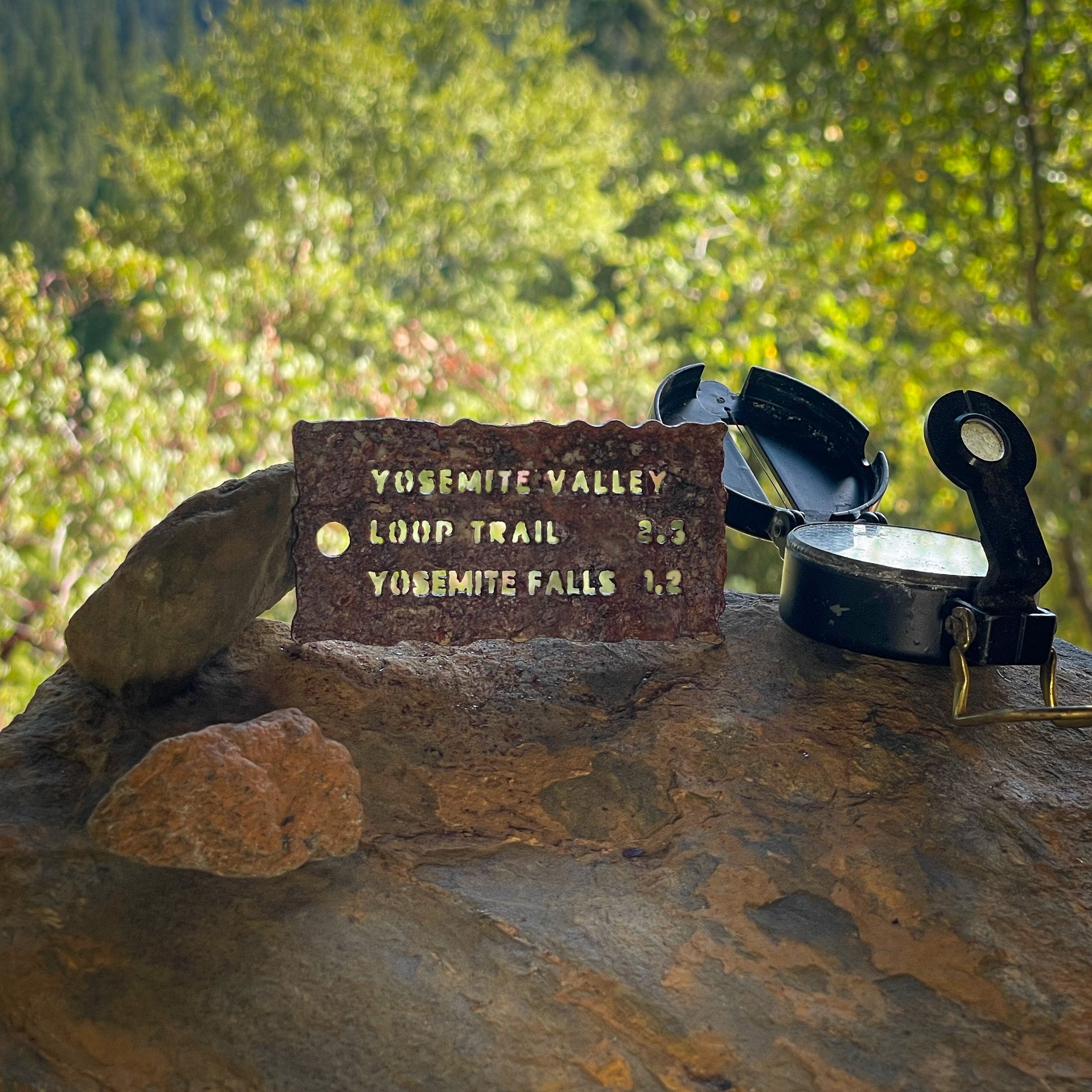 Yosemite Trail Sign (Yosemite Valley Loop Trail / Yosemite Falls)