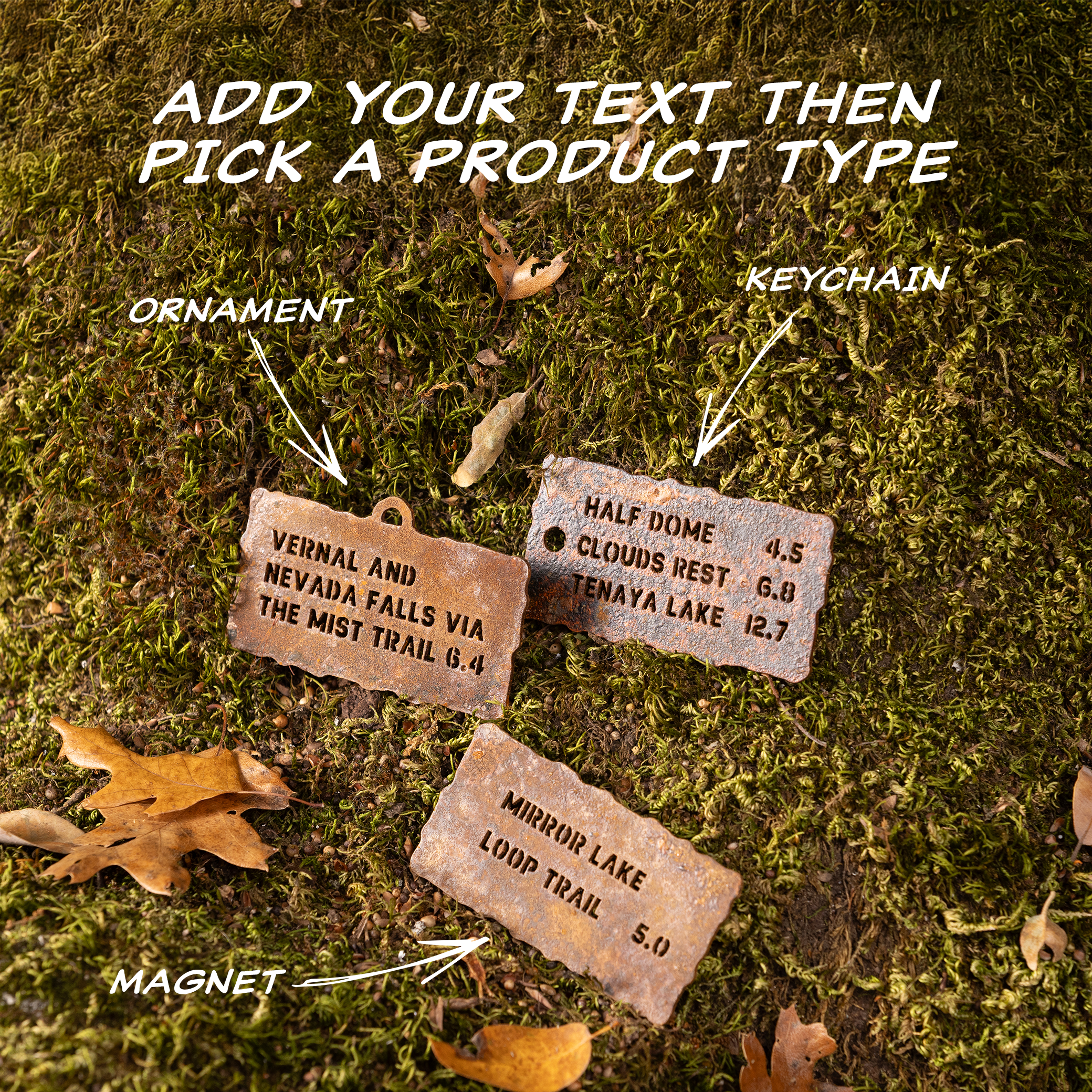 Customize Your Trail Sign