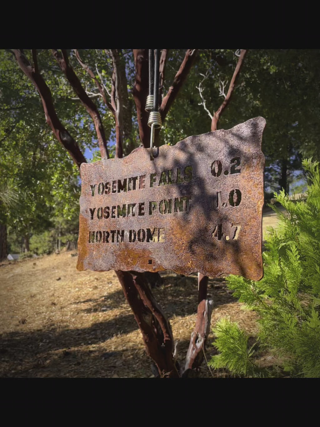 Customize Your Large Yosemite Trail Sign